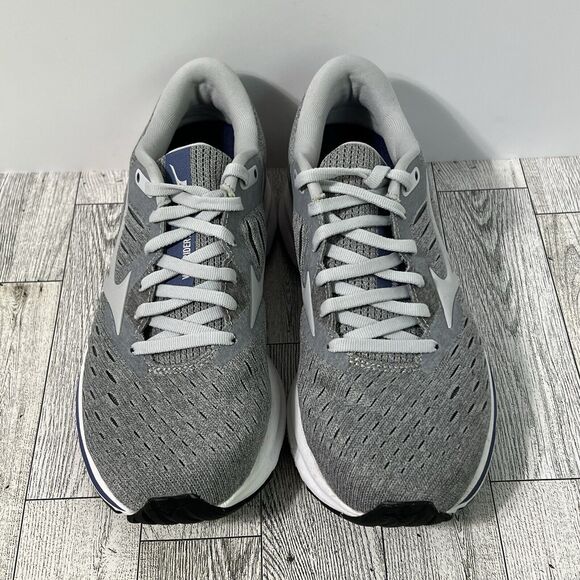 MIZUNO ENERZY Waive Rider 24 Running Sneakers Women's 7.5 Gray Lunar Rock Nimbus - Picture 4 of 14